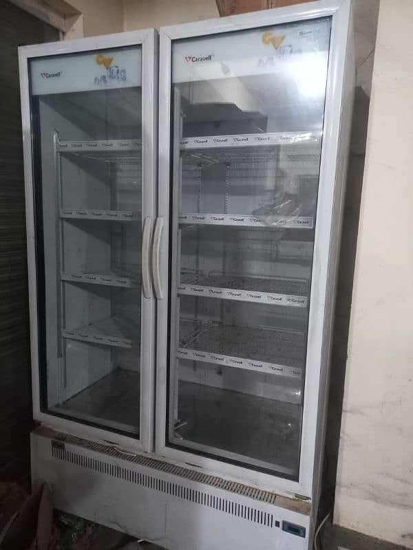 Commercial Freezer - Caravell MEF-1200 FG, 1115L Capacity 2