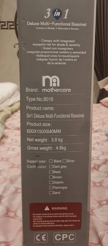 Multi-Functional Bassinet 3