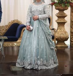 Bridal Maxi | Bridal walima Dress | Wedding Dress | bridal Walima max