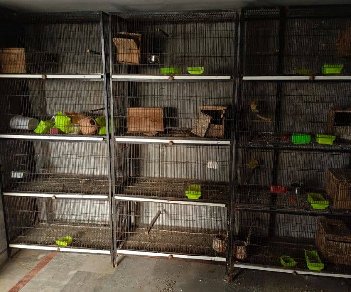 3 Heavy Iron Cages for sale 5