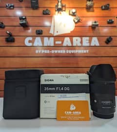 Sigma 35mm F1.4 DG, Sigma Mount, Mint Condition. Complete Box