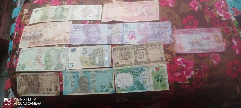 FOREIGN COUNTRIES BANKNOTES 1