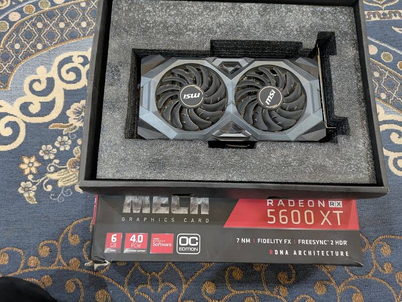 Rx 5600xt with box seaaled card equal to rtx 2060 1