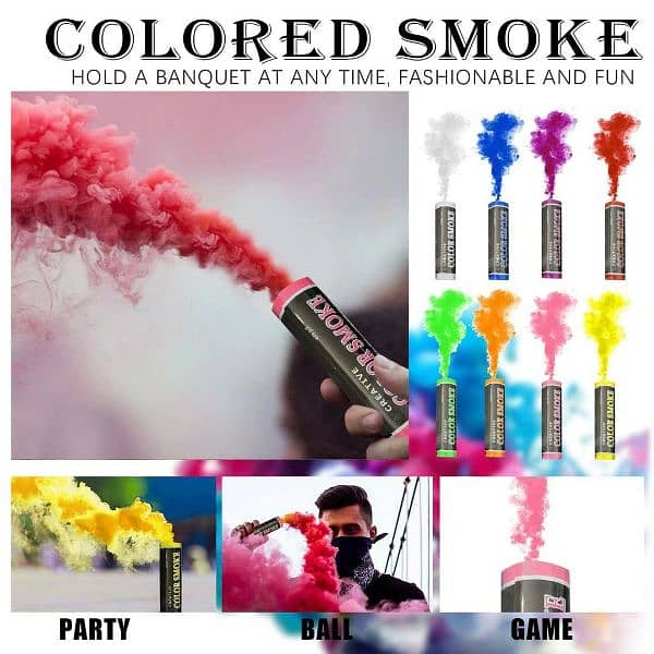 colourful smoke for wedding. . events. . . birthday functions 0