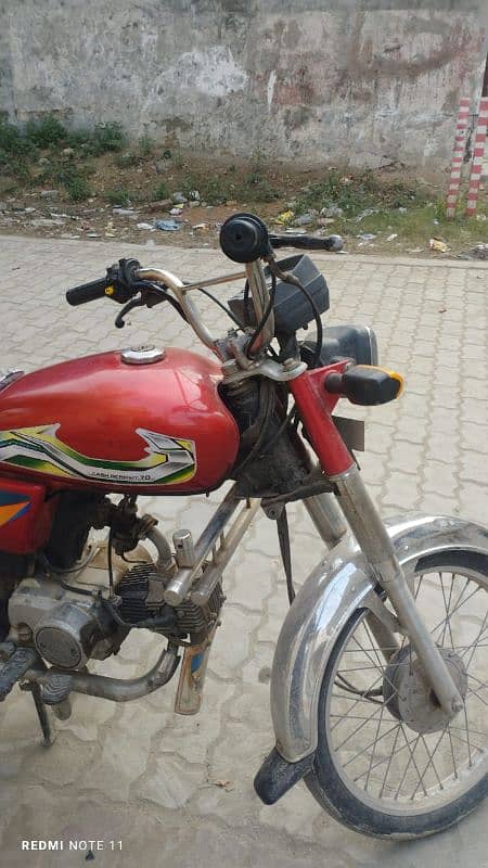 Road prince 70 cc red color 2