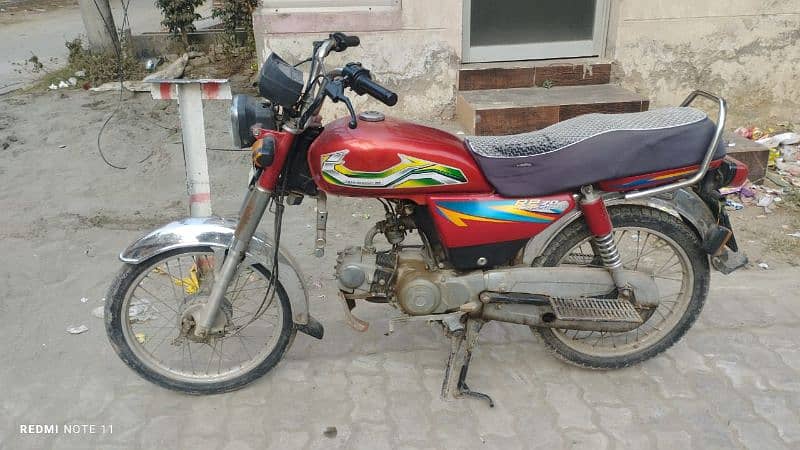 Road prince 70 cc red color 9