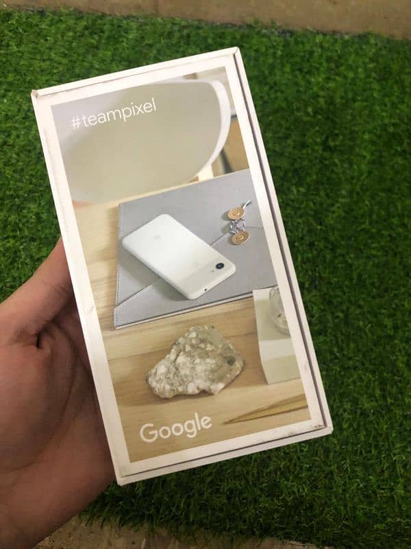 Google pixel 3a xl with box with charger and All acceceries 11