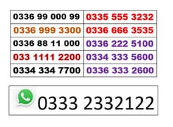 Ufone Golden Numbers