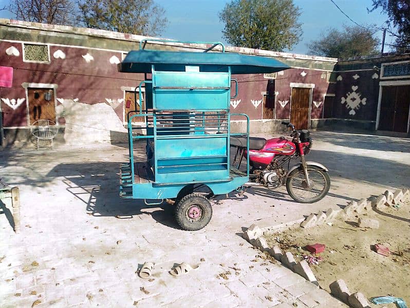 United 2018 Rickshaw     باڈی16 گیج چادر 2024 Rs. 110000 ۔ 03004987923 7