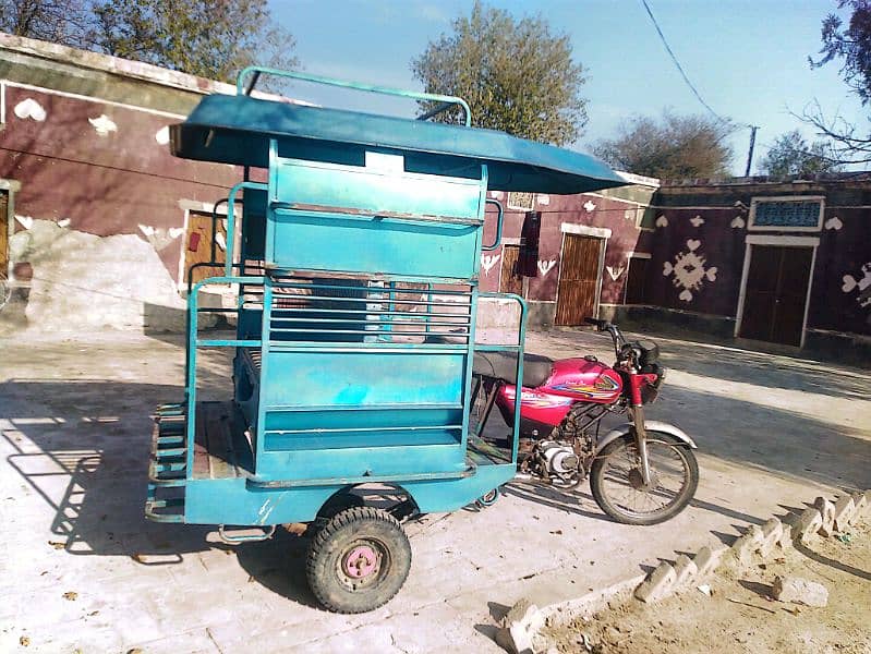 United 2018 Rickshaw     باڈی16 گیج چادر 2024 Rs. 110000 ۔ 03004987923 1