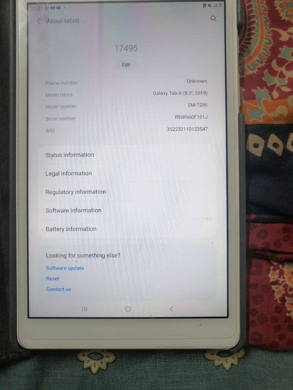 samsung tab (A10 2 2019 model 32gb 2gm RAM) 4