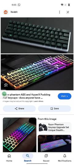 RGB  keyboard