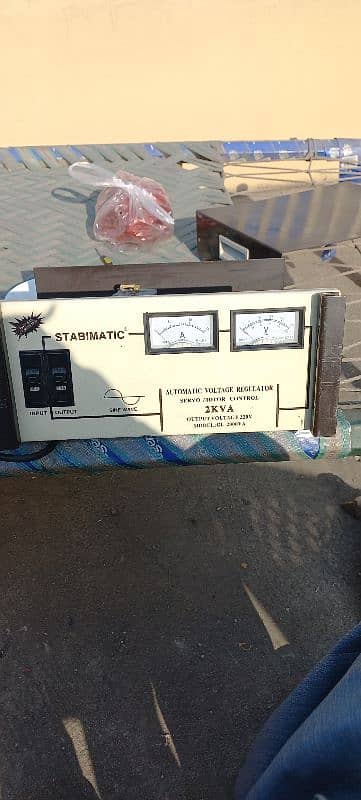 Stabimatic woltage stablizer 2kva 0