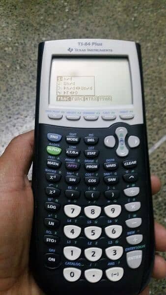 TI-84  PLUS Graphic calculator 4