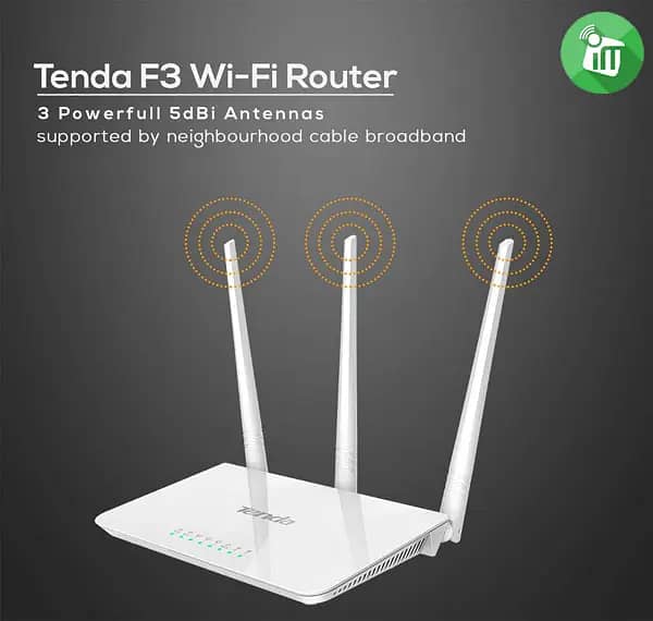 Tenda F3 WiFi All in one Router 2