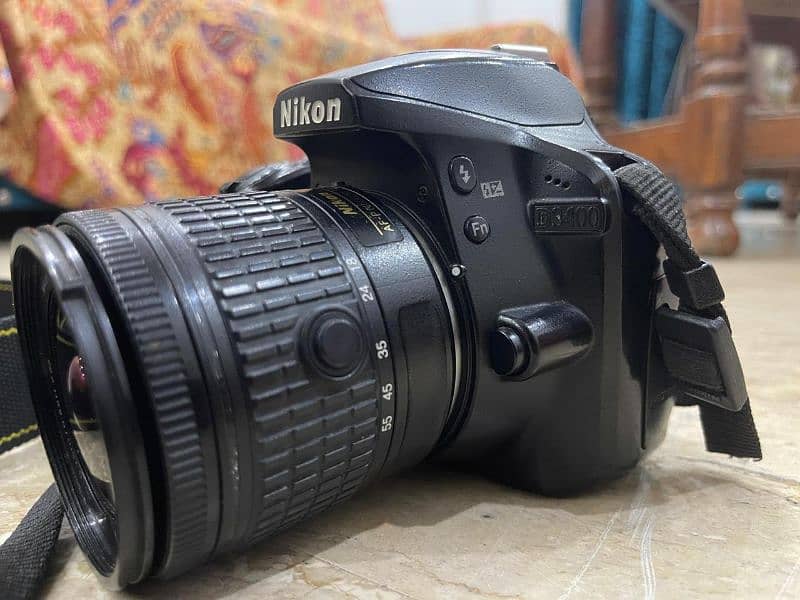 Nikon D3400 with lens 2