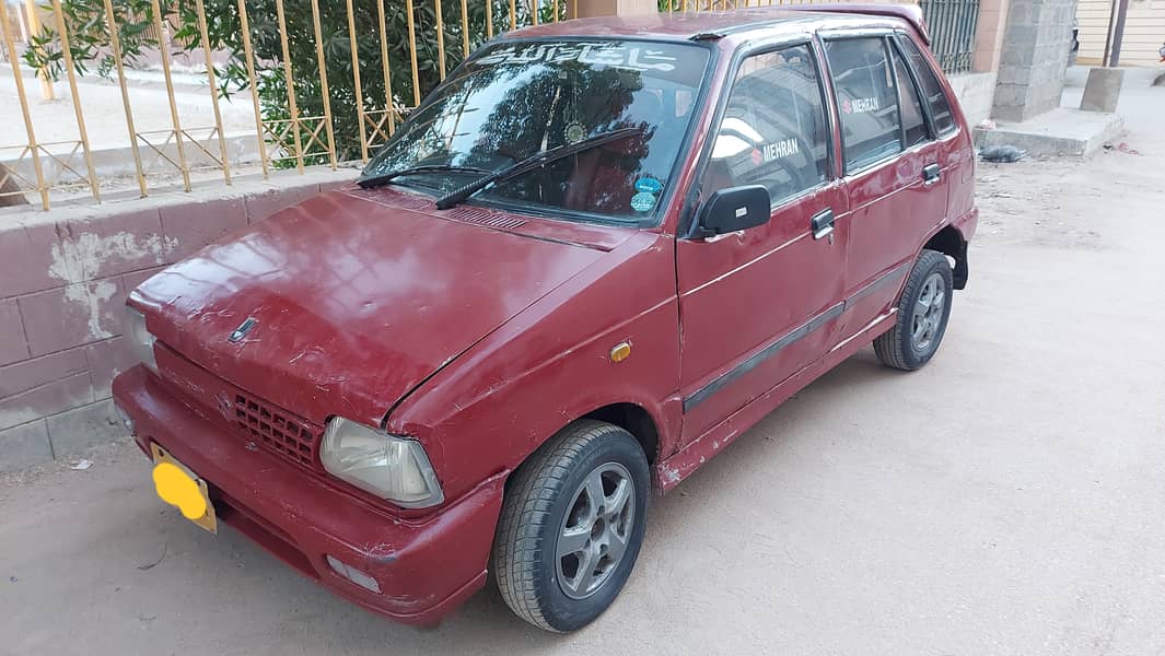 Suzuki Mehran 1989 CNG/PETROL better than cultus , coure, alto  khyber 2