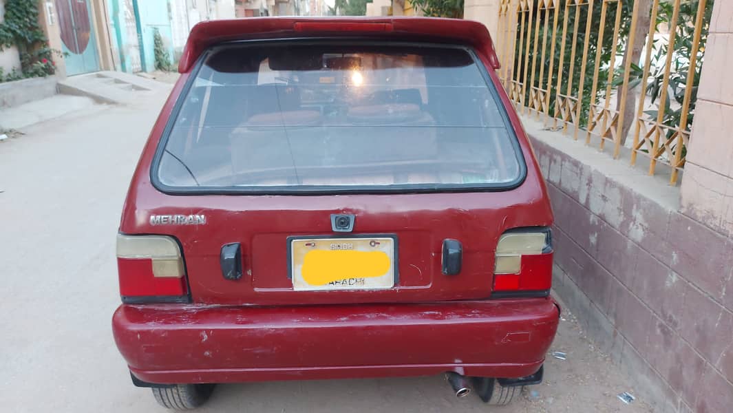 Suzuki Mehran 1989 CNG/PETROL better than cultus , coure, alto  khyber 4