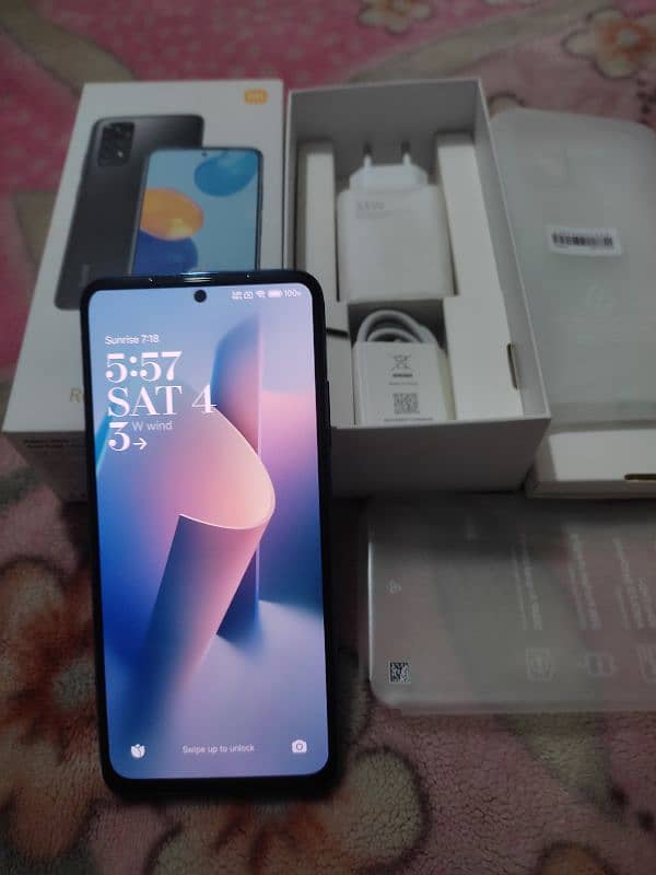 Redmi Note 11 (6+6Gb Ram/128Gb Rom) Full warranty. 0