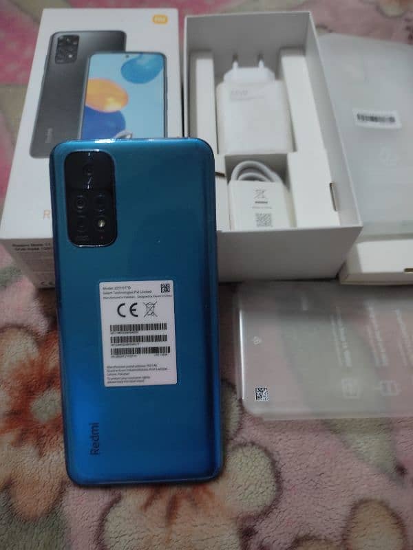 Redmi Note 11 (6+6Gb Ram/128Gb Rom) Full warranty. 1