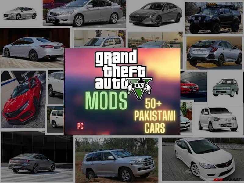 GTA 5 MOD PAKISTANI CARS PACK FOR PC/LAPTOP ALL OVER PAKISTAN GTA V 0