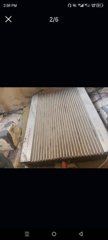 amplifier pioneer 400watt 1