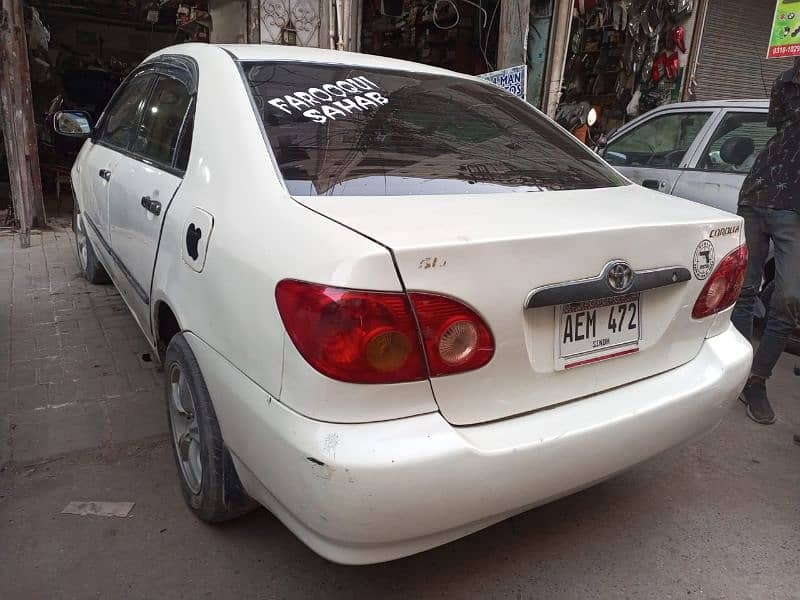 Toyota Corolla XLI 2002 2