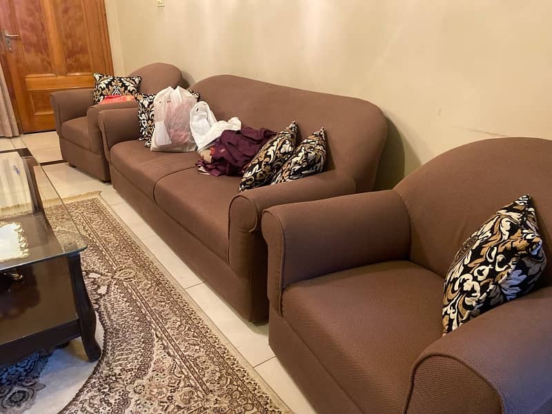 10 seater sofa set with 2 side tables and 1 center table 1