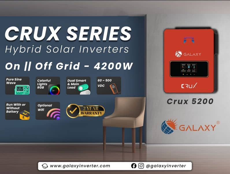 Galaxy Hybrid Solar inverters 2