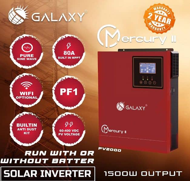 Galaxy Hybrid Solar inverters 10