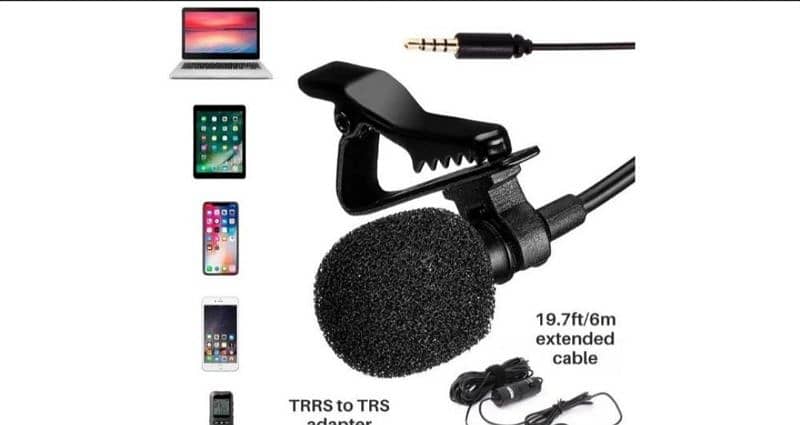 Original Wireless K8 and Boya Microphones 3 in 1 with Noise Cancelling 7