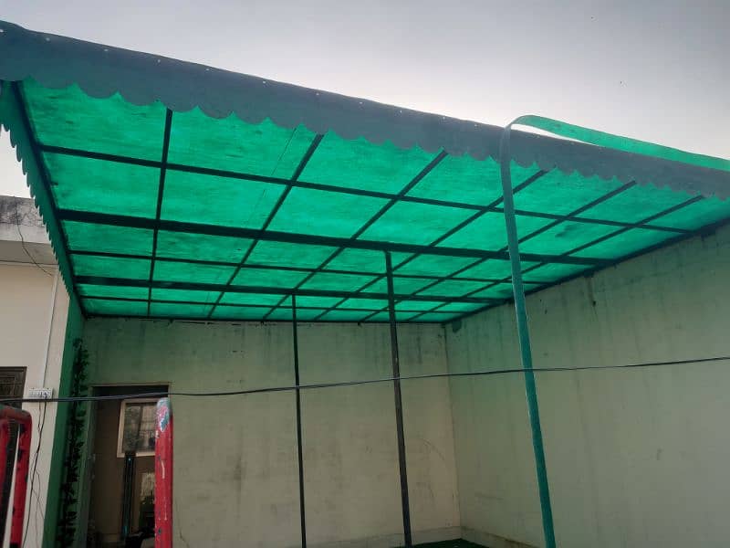 Fiber Glass Sheet / Fiberglass Sheds / Fiber glass shade door securit 2