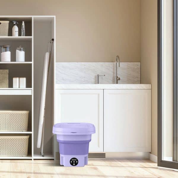 Mini Folding Portable Washing Machine 5