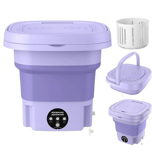 Mini Folding Portable Washing Machine 6