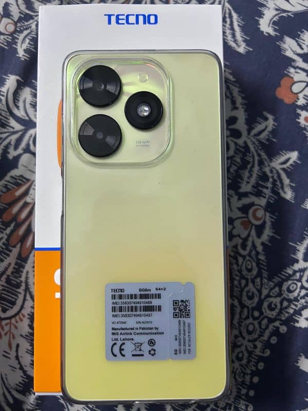 Tecno spark Go 2024 Officially Pta Approved Doul Sim Urgent Sale 1