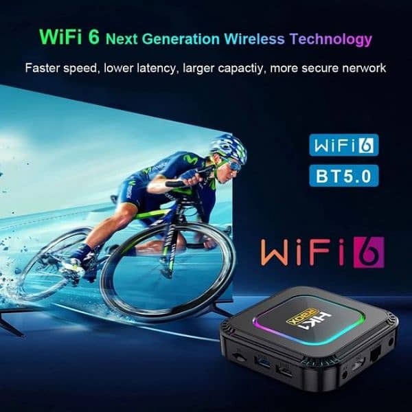 HK1 RBOX 4gb 64gb Android 13 TV Box RK3528 2.4G 5G WiFi 1