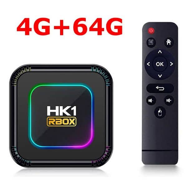 HK1 RBOX 4gb 64gb Android 13 TV Box RK3528 2.4G 5G WiFi 5