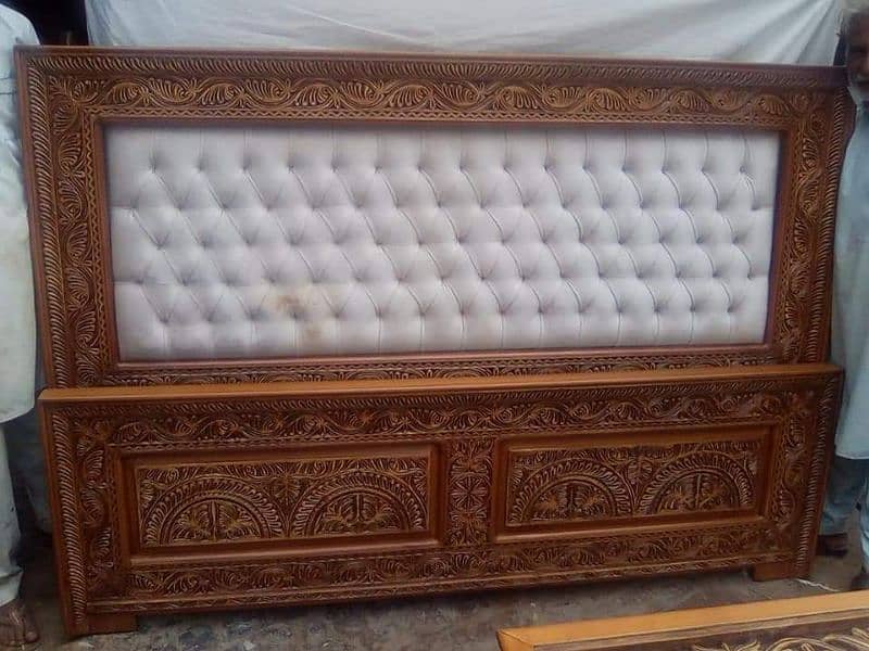 king size bed for sale without sides table 0