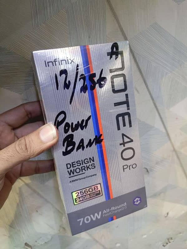 Note 40 Pro With powerbank Special edition 2