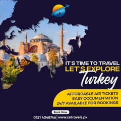 Affordable Air Tickets and Visit Visa Services for Turkey