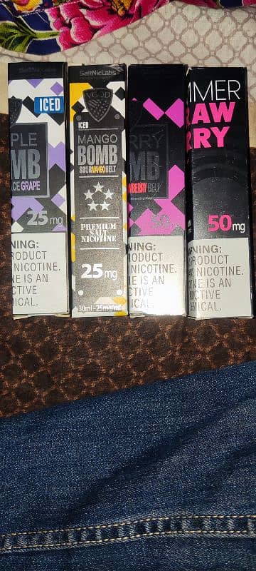 Pod / Vape Flavours available in cheap rate 9