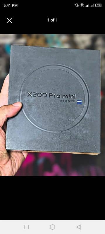 vivo x 200 pro. pro mini 16 512 PTA approved box pack 1