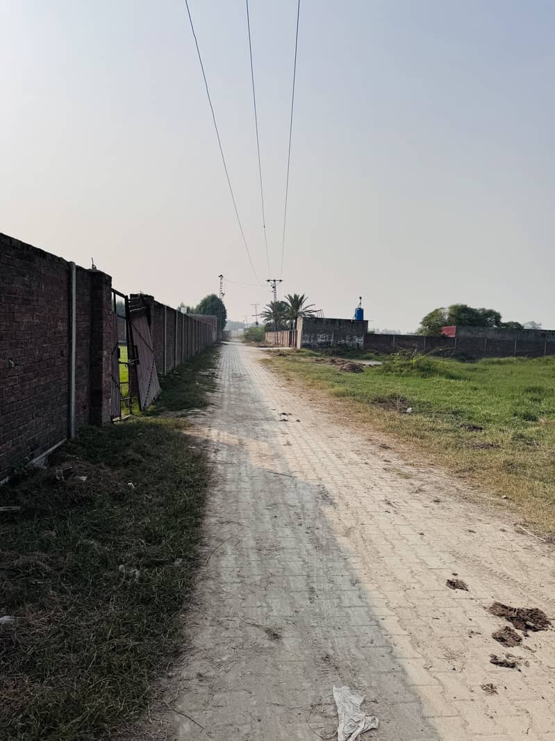 8 Kanal Corner Plot For Farm House Or Residence Available On barki Road Near Foji Foundation 2