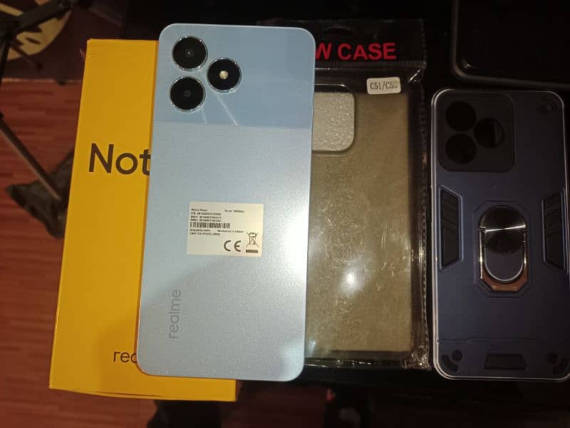 Realme note 50 4gb 64 gb new Good condition mobail 4