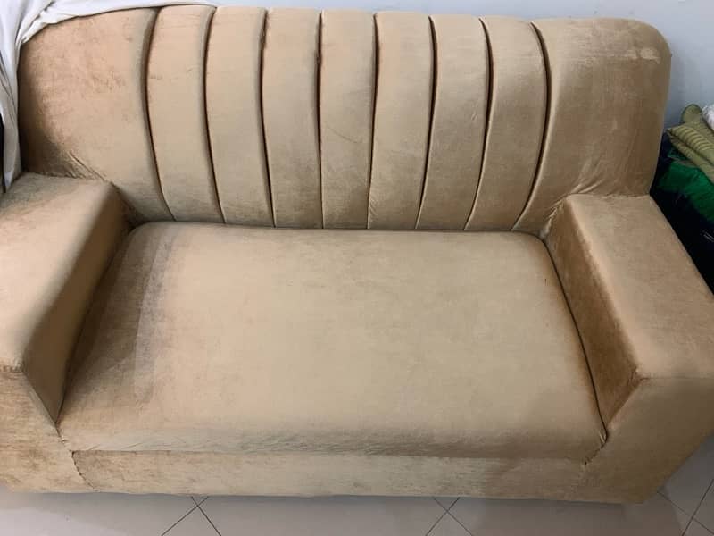 7 seater new poshish velvet sofa with new cover velvet 0