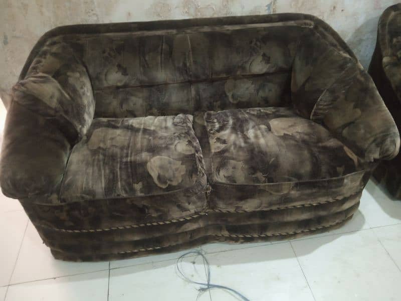 sofa set. 6. seter.     1.2.    3 3