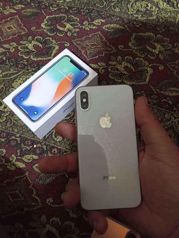 I phone x 256 gb pta paroved exchange possible 5