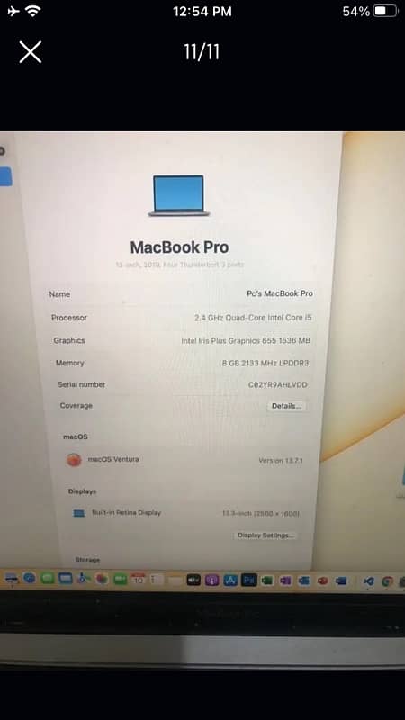 Macbook pro 5