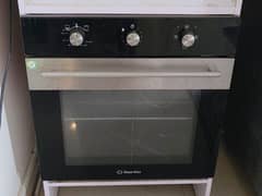 glam gas electric & gas oven, almost new