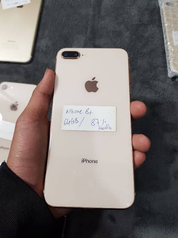 iPhone (7 to x) available 80%+ battery health 10by10 condition  bypass 18